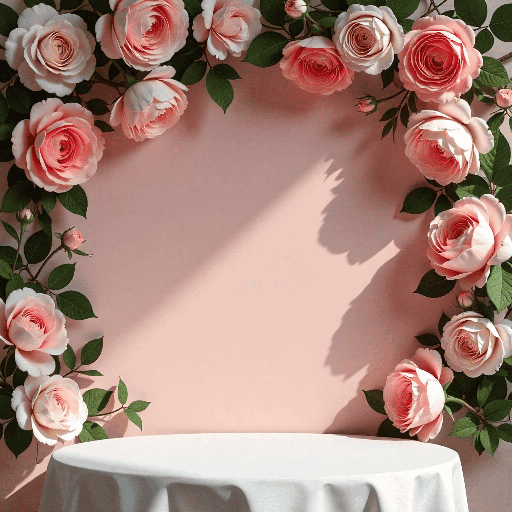 Elegantly styled party table with centerpieces and decorative elements