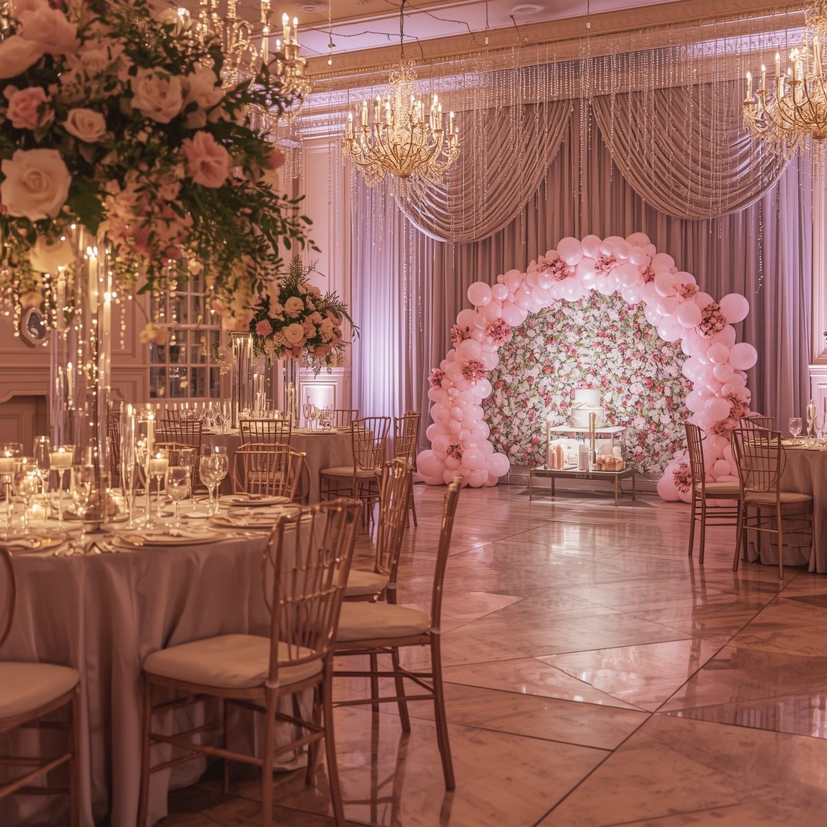 Stylish event design concept